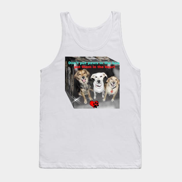 Paws in my heart Tank Top by milicapetroviccvetkovic